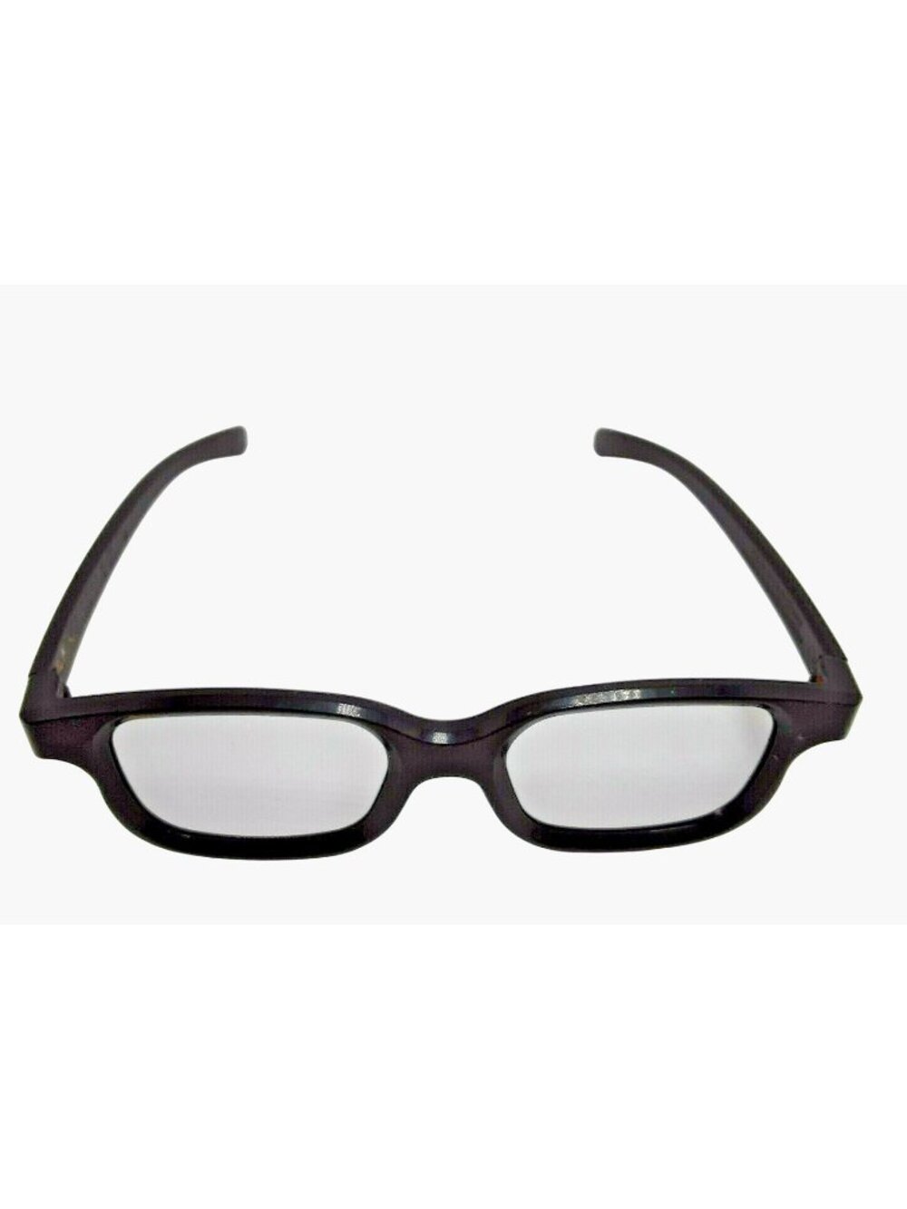 Nerd Glasses Black Frame Clear Lens Geek Eyeglasses Halloween Costume